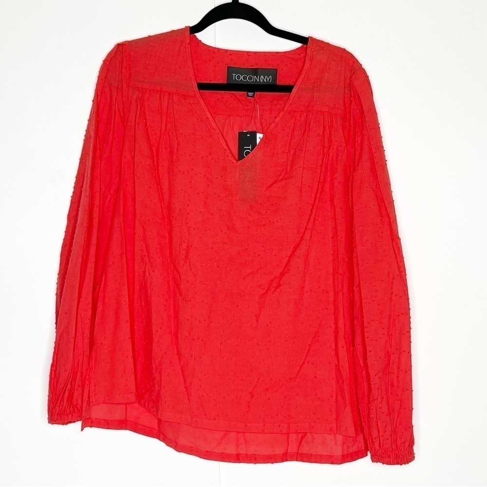 Toccin NWT Swiss Dot Top